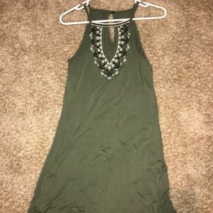 Green dress